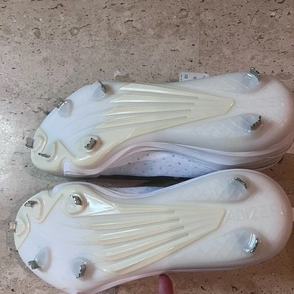 Adidas Adizero Instinct IH3468 Women's 13 Softball Sneaker White/Navy Blue